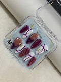 Medium Almond Press Ons