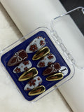 Medium Almond Press Ons