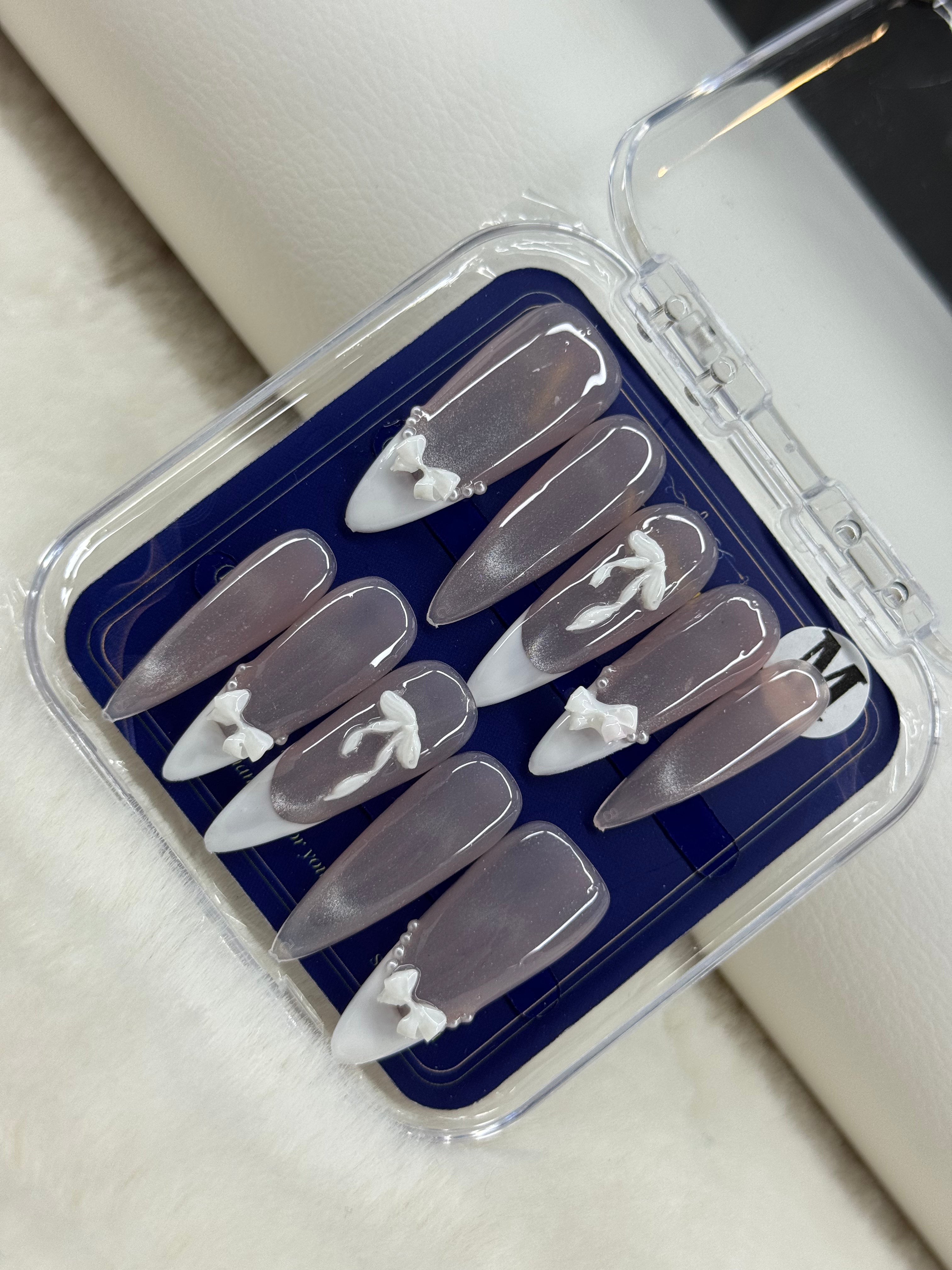 Long Stiletto Press Ons