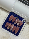 Medium Almond Press Ons